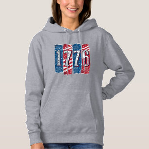 Camiseta Fogueira Patriótica de 1776 Projeto Vetorial Vinta