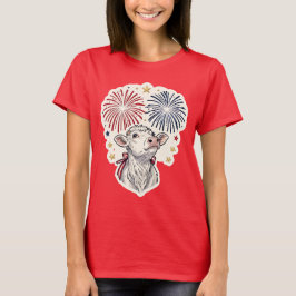 Camiseta Fogueira Patriótica de Bezerro & Estrelas