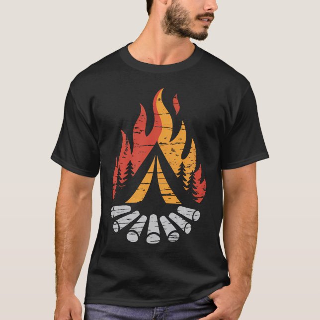 Camiseta Fogueira Rústica (Frente)