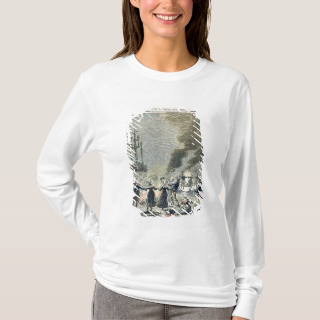 Camiseta Fogueiras iluminadas para comemorar dentro o (Frente)