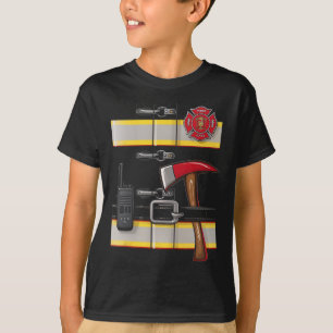 Camiseta Fogueiro Fumeiro Bombeador Uniforme Ax Radio Hall