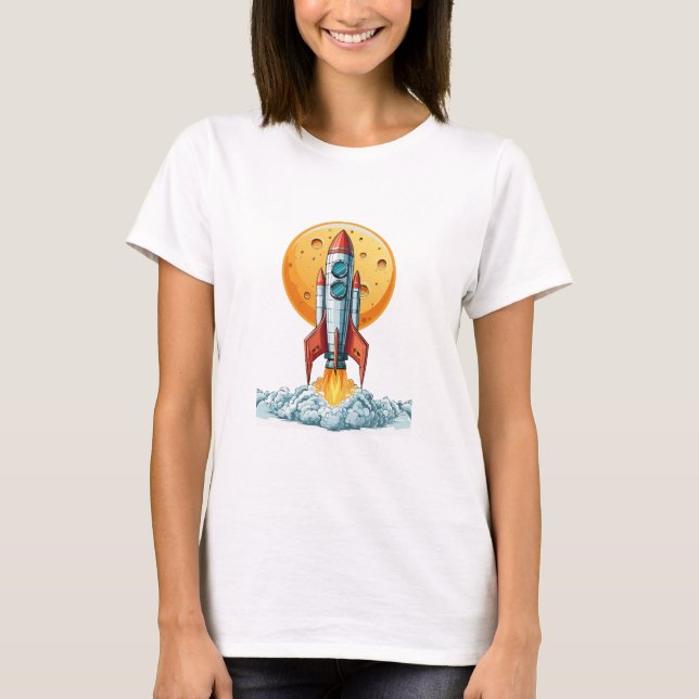Camiseta foguete (Frente)