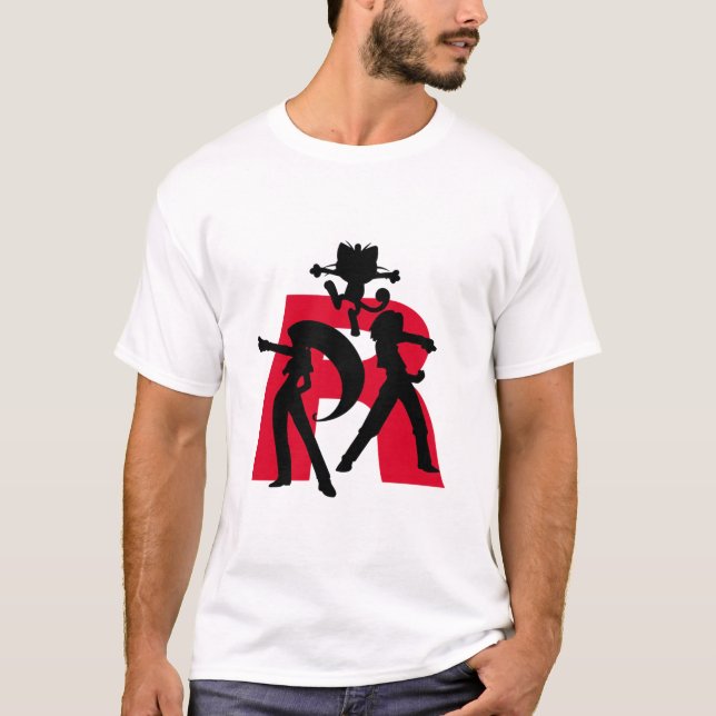 Camiseta foguete da equipe de Melhor Vendedor (Frente)