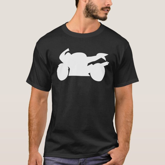 Camiseta foguete da estrada no branco (Frente)
