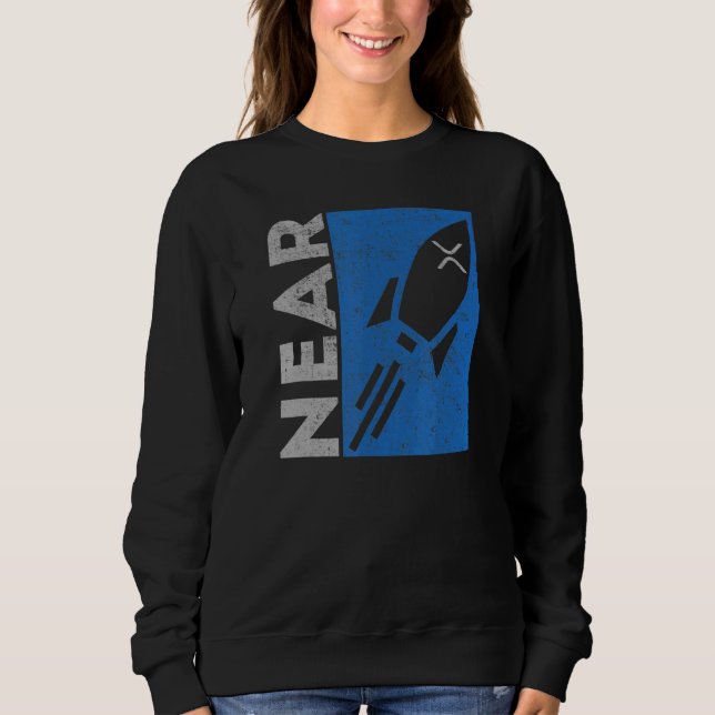 Camiseta Foguete de Retro com Cripto de Token de Cripto Per (Frente)