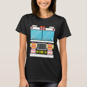 Camiseta Foguete de Roupa de Fogo Shirt Halloween