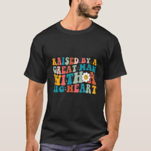 Camiseta Foguete do Dia de Fatheru2019s Criado por Um Homem