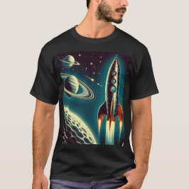 Camiseta Foguete espacial