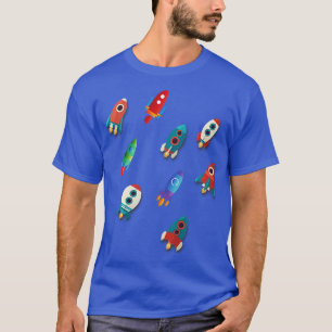 Camiseta Foguete Espacial Astronauta