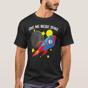 Camiseta Foguete legal Para Homens Crianças Foguete Espacia