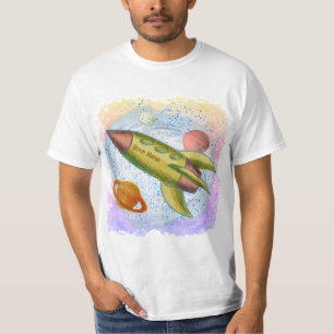 Camiseta Foguete Lunar