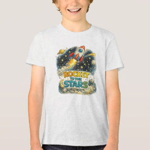 Camiseta Foguete para as Estrelas