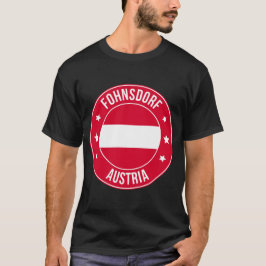 Camiseta Fohnsdorf, Cidade da Áustria