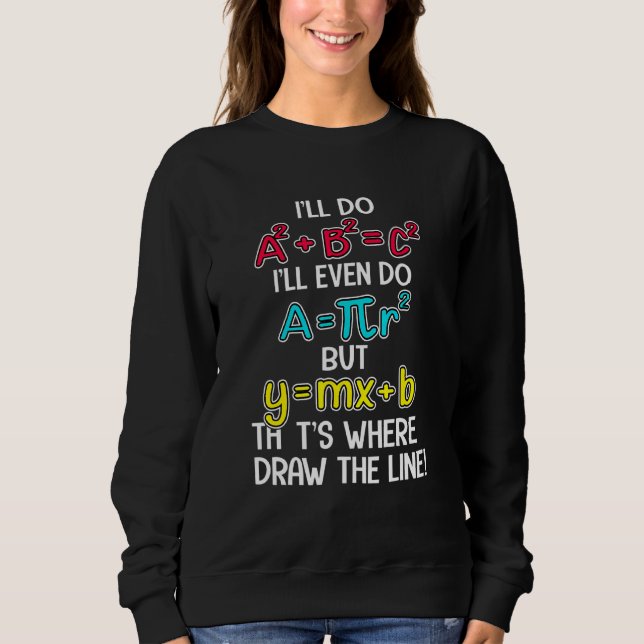 Camiseta Foi Aí Que Eu Desenhei A Fórmula De Matemática Do  (Frente)