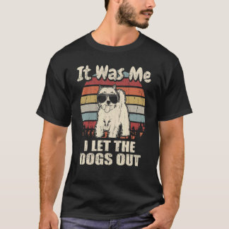 Camiseta Foi Eu Quem Deixou os Cães Sair Westie