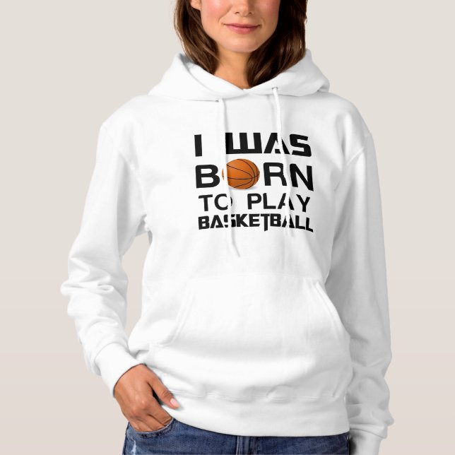Camiseta Foi Nascer jogar basquete (Frente)