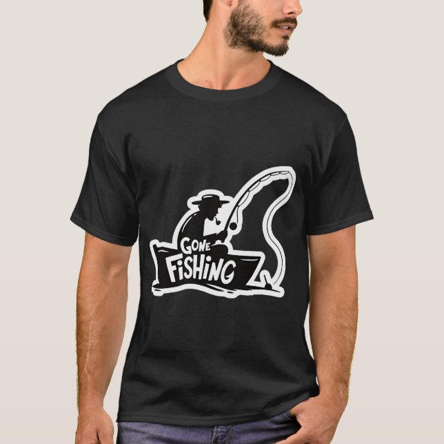 Camiseta Foi Pescar (Frente)