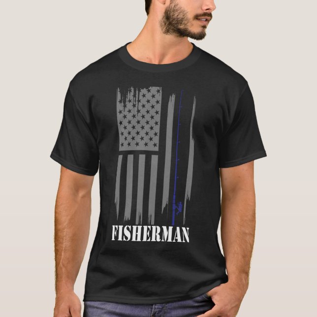 Camiseta foi pescar - viciado em pesca (Frente)