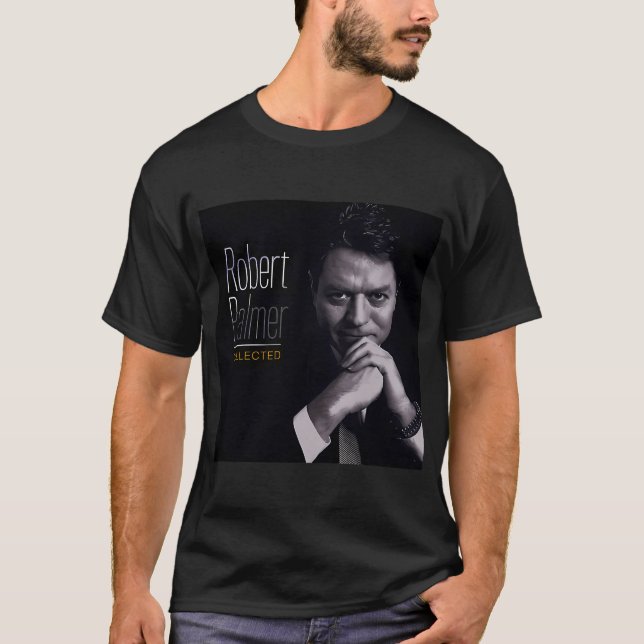 Camiseta Foi um cantor e compositor inglês Robert Allen Pal (Frente)