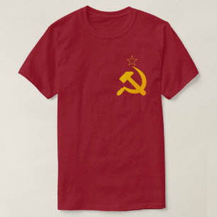 Camiseta Foice e Martelo СССР