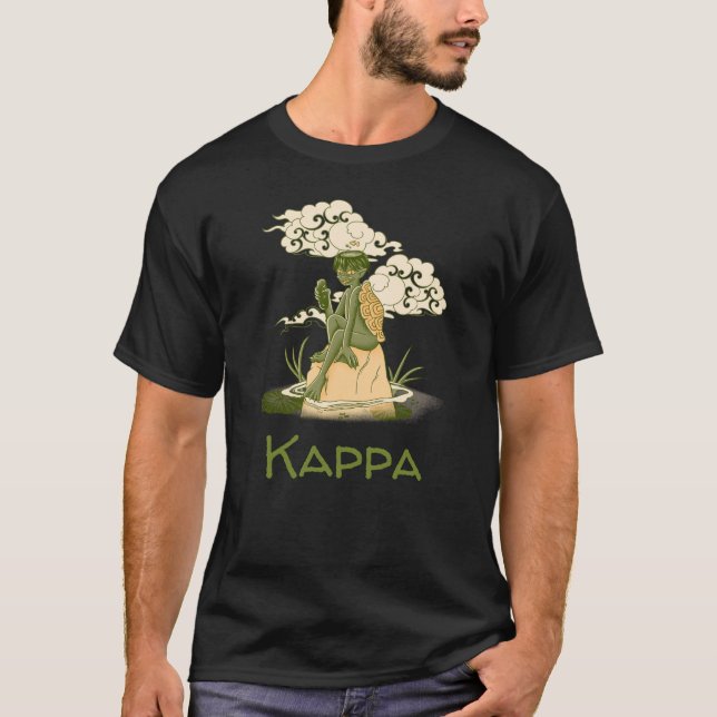 Camiseta Folclore de mitologia japonesa da Kappa (Frente)