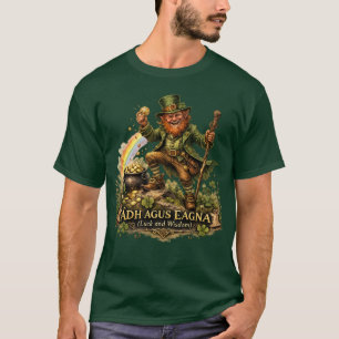 Camiseta Folclore do Leprechaun - Sorte e Sabedoria