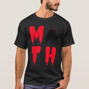 Camiseta Folclore do Mothman Criatura de Mariposa Criptozoo