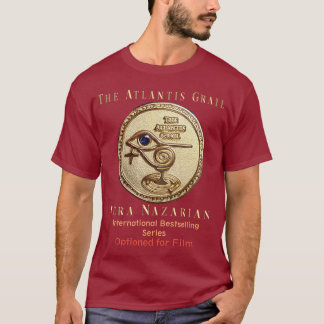 Camiseta Folha Atlantis - Logotipo da Série Dourada 2