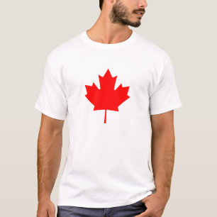 Camiseta Folha de bordo canadense