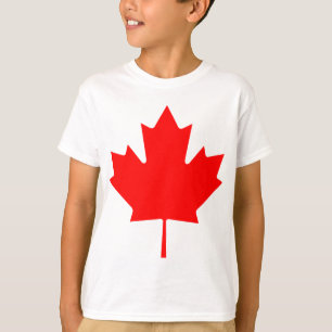 Camiseta Folha de bordo de Canadá