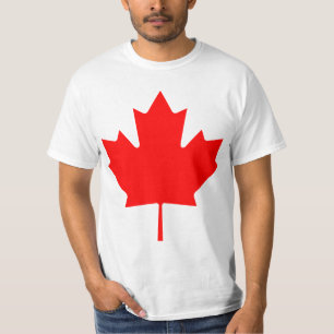 Camiseta Folha de bordo de Canadá