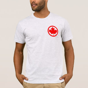 Camiseta Folha de Bordo do Canadá  
