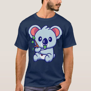 Camiseta Folha de Comida de Koala