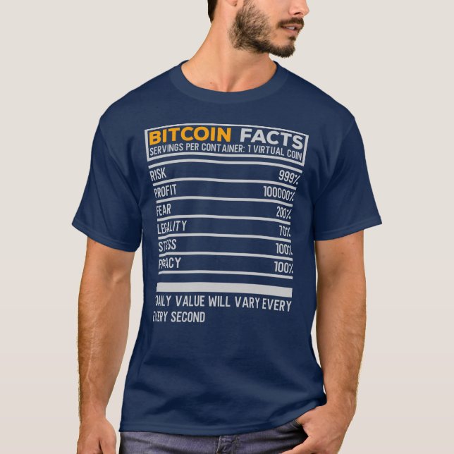 Camiseta Folha de Fatos de Bitmoeda (Frente)