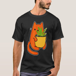 Camiseta Folha De Gato E Cobra