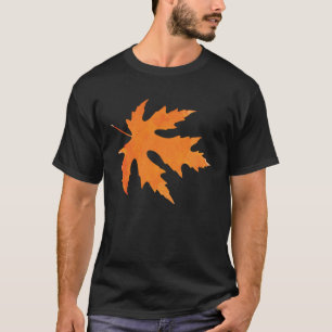 Camiseta Folha de Mapeamento de Outono