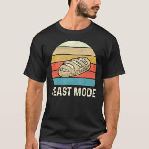 Camiseta Folha de padaria do Vintage Retro Yeast Mode Bread