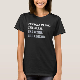 Camiseta Folha De Pagamento O Homem O Herói A Folha De Paga