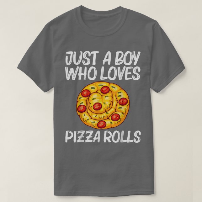 Camiseta Folha De Pizza Cuta Design Para Rapazes Pizza Snac (Frente do Design)