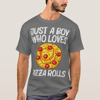 Camiseta Folha De Pizza Cuta Design Para Rapazes Pizza Snac