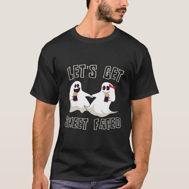 Camiseta Folha de Vamos do Halloween virada (Frente)