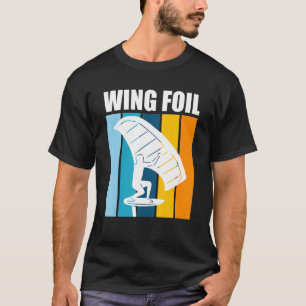 Camiseta Folha de Wing Retro-Wing Surfer Wing