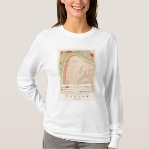 Camiseta Folha detalhada VII da geologia