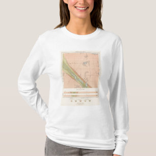Camiseta Folha detalhada X da geologia