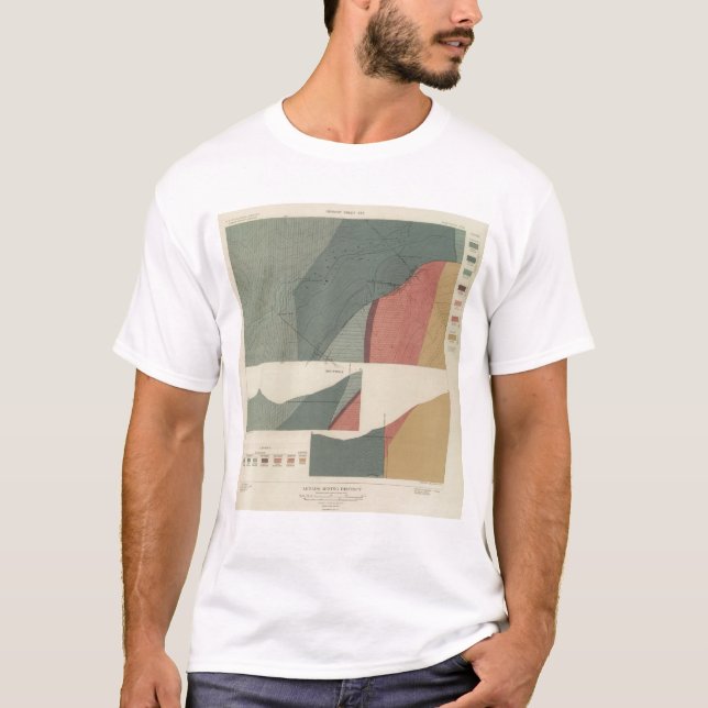 Camiseta Folha do distrito de mineração de Lenado (Frente)