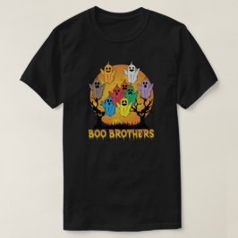Camiseta Folha do Fantasma do Boo Brothers Halloween