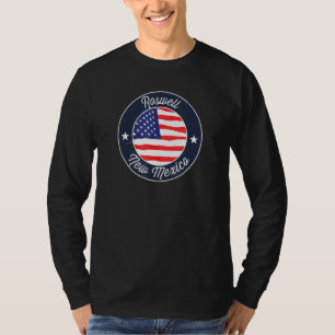 Camiseta Folha do Roswell Novo México NM Vacinação Souvenir