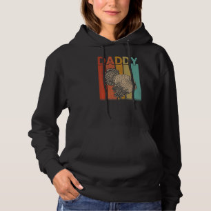 Camiseta Folha Gráfica do Pai de Imagem do Estilo Retroativ