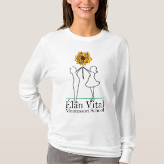 Camiseta Folha longa do logotipo EVM