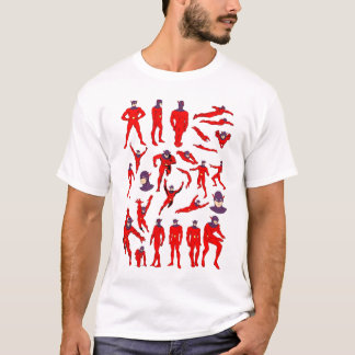 Camiseta Folha modelo de Pyroman